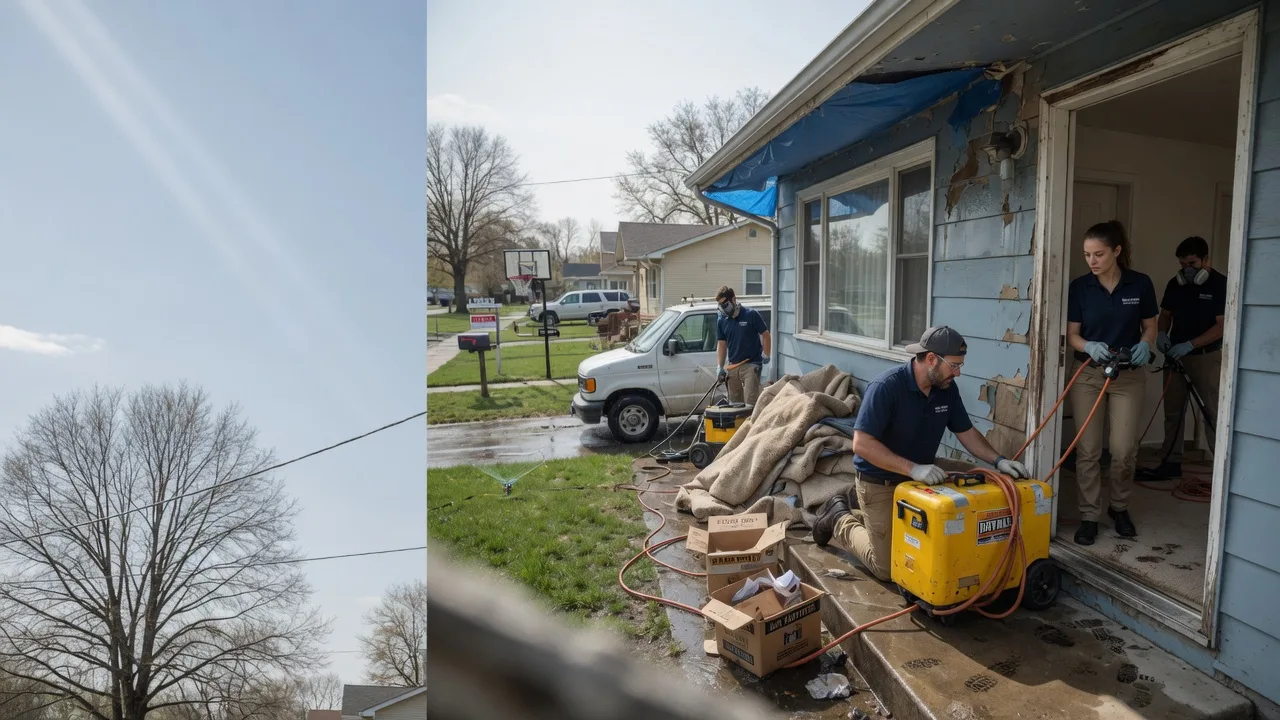 Basement Flood Cleanup in Jacksontown, OH near me